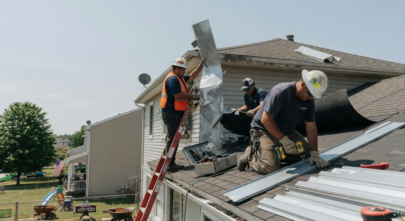 Metal Roof Repair in Forbes Road, PA